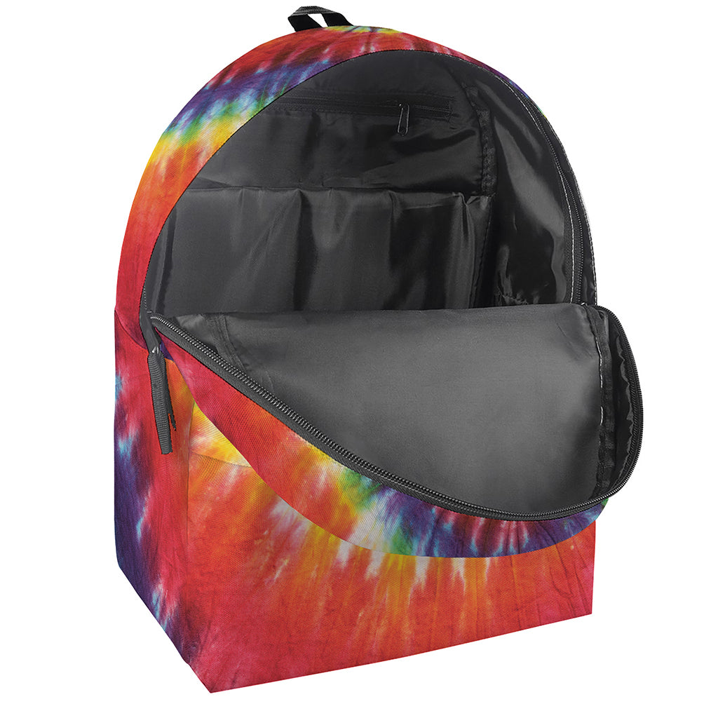 Colorful Hippie Tie Dye Print Backpack