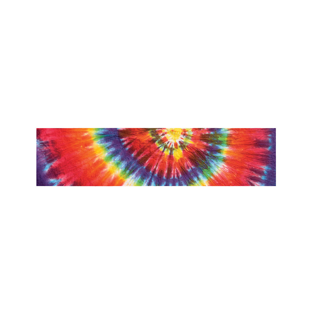 Colorful Hippie Tie Dye Print Bed Runner
