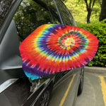 Colorful Hippie Tie Dye Print Car Side Mirror Covers