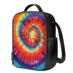 Colorful Hippie Tie Dye Print Crossbody Lunch Bag