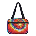 Colorful Hippie Tie Dye Print Double Strap Bible Bag
