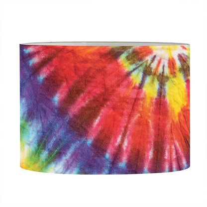 Colorful Hippie Tie Dye Print Drum Lamp Shade