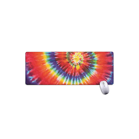 Colorful Hippie Tie Dye Print Extended Mouse Pad