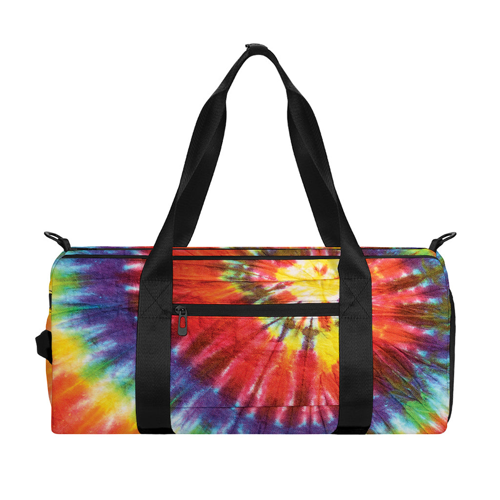Colorful Hippie Tie Dye Print Gym Bag