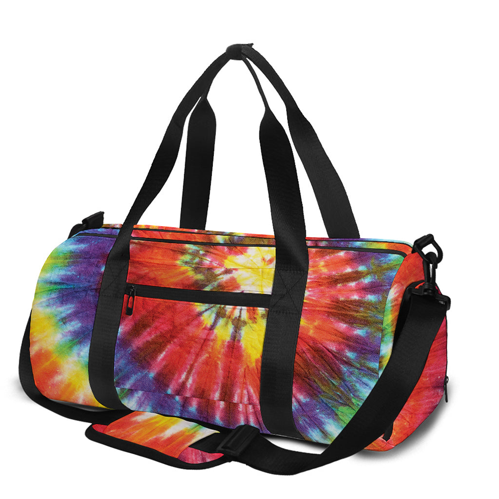 Colorful Hippie Tie Dye Print Gym Bag