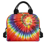 Colorful Hippie Tie Dye Print Insulated Lunch Bag