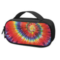 Colorful Hippie Tie Dye Print Portable Cooler Travel Case
