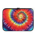 Colorful Hippie Tie Dye Print Laptop Sleeve