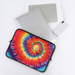 Colorful Hippie Tie Dye Print Laptop Sleeve
