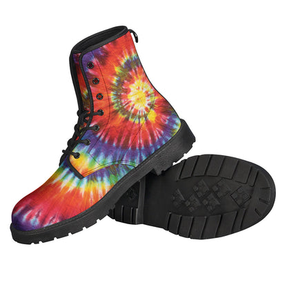Colorful Hippie Tie Dye Print Backpack