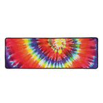Colorful Hippie Tie Dye Print Long Kitchen Mat