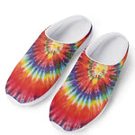 Colorful Hippie Tie Dye Print Mesh Casual Shoes