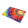 Colorful Hippie Tie Dye Print Pet Cooling Mat Cover