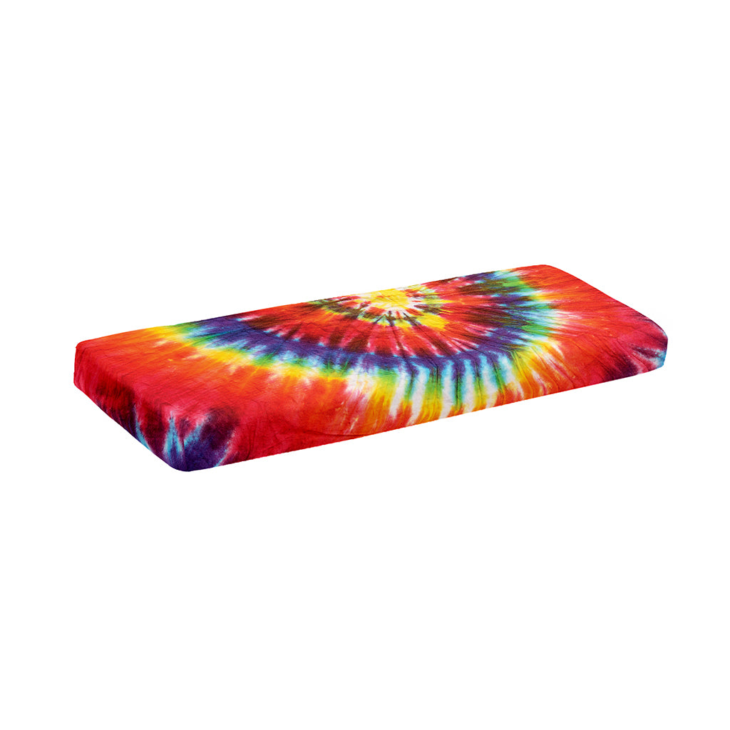 Colorful Hippie Tie Dye Print Piano Keyboard Cover