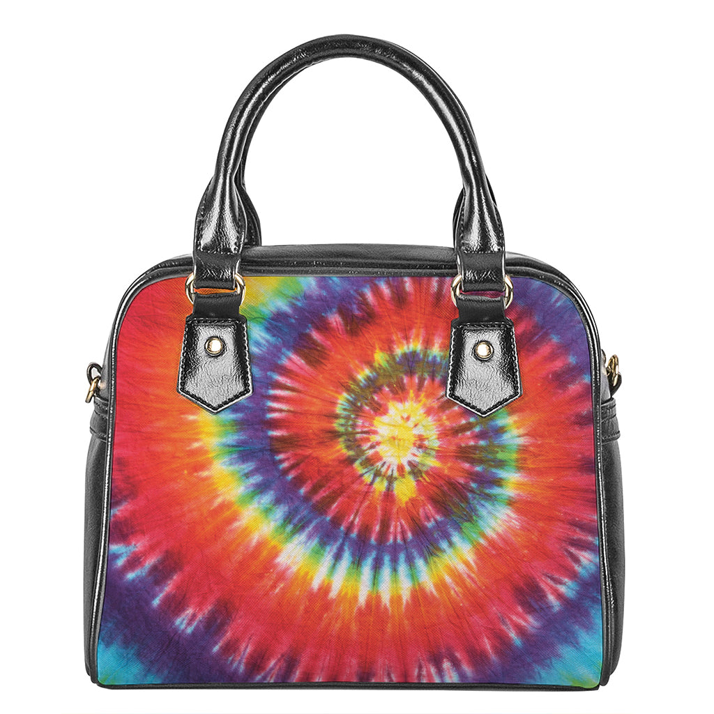 Colorful Hippie Tie Dye Print Shoulder Handbag