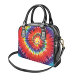 Colorful Hippie Tie Dye Print Shoulder Handbag
