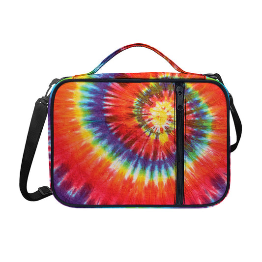 Colorful Hippie Tie Dye Print Shoulder Strap Bible Bag