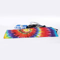 Colorful Hippie Tie Dye Print Sports Towel