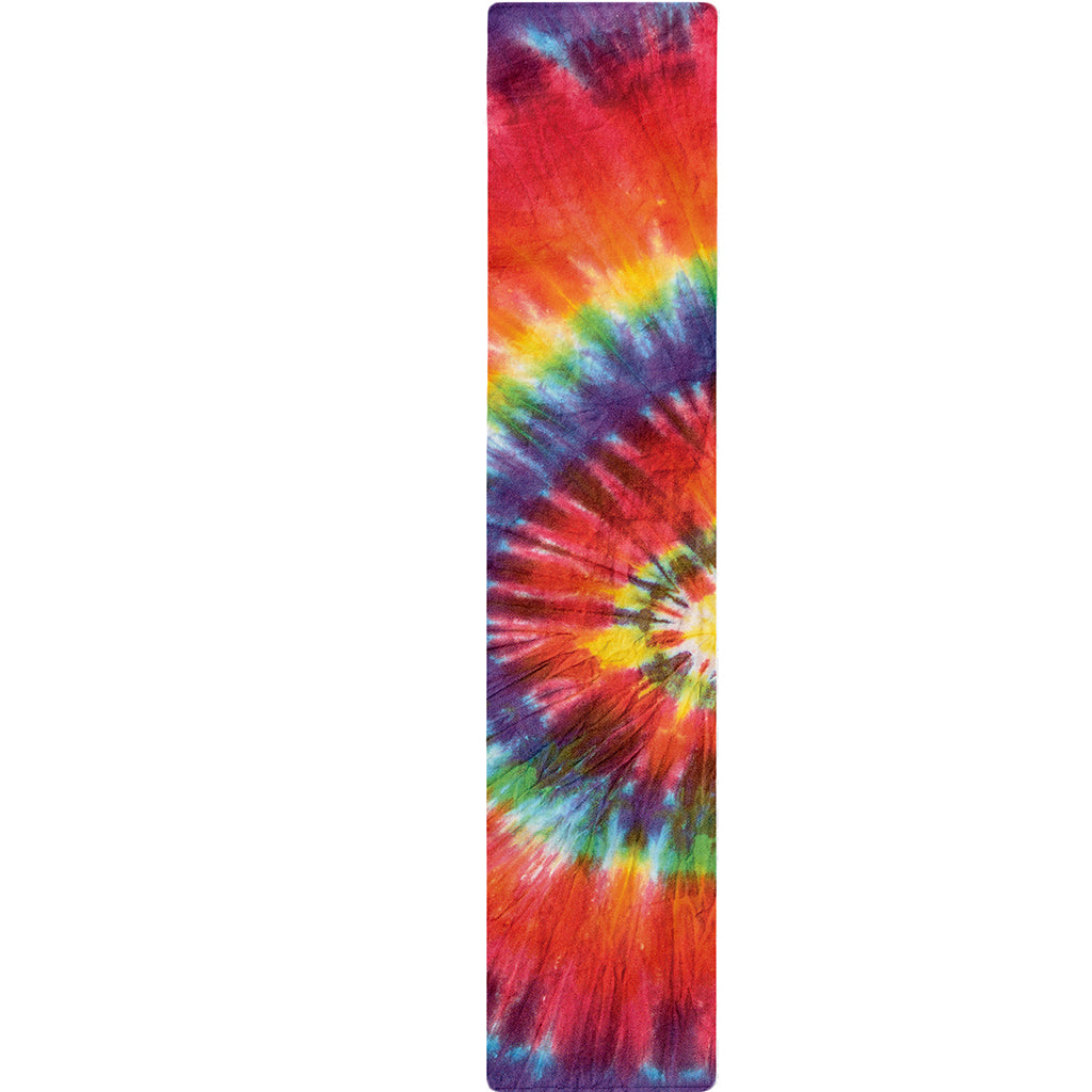 Colorful Hippie Tie Dye Print Table Runner