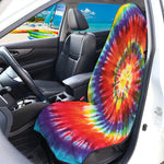 Colorful Hippie Tie Dye Print Waterproof Car Seat Cover