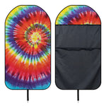 Colorful Hippie Tie Dye Print Waterproof Car Seat Cover