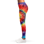 Colorful Hippie Tie Dye Print Women's Leggings