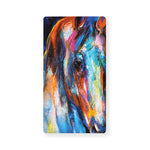 Colorful Horse Painting Print Baby Crib Sheet