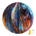 Colorful Horse Painting Print Basketball
