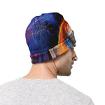 Colorful Horse Painting Print Beanie