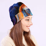 Colorful Horse Painting Print Beanie
