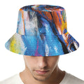 Colorful Horse Painting Print Bucket Hat