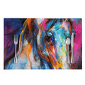 Colorful Horse Painting Print Placemat