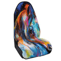 Colorful Horse Painting Print Waterproof Car Seat Cover