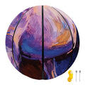 Colorful Horse Portrait Print Basketball