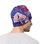 Colorful Horse Portrait Print Beanie
