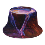 Colorful Horse Portrait Print Bucket Hat