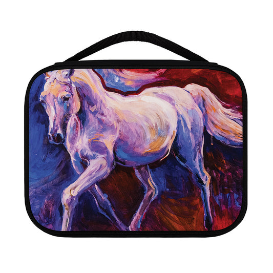 Colorful Horse Portrait Print Classic Bible Case