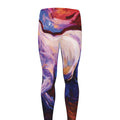 Colorful Horse Portrait Print Men's Leggings