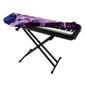 Colorful Horse Portrait Print Piano Keyboard Cover