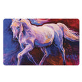 Colorful Horse Portrait Print Polyester Doormat