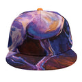 Colorful Horse Portrait Print Snapback Cap
