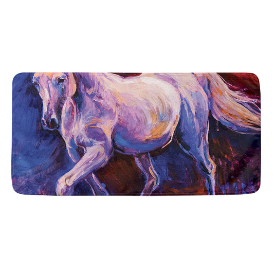 Colorful Horse Portrait Print Towel