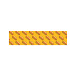 Colorful Hot Dog Pattern Print Bed Runner