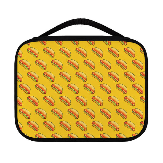 Colorful Hot Dog Pattern Print Classic Bible Case