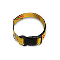 Colorful Hot Dog Pattern Print Dog Collar