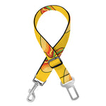 Colorful Hot Dog Pattern Print Dog Seat Belt