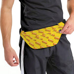 Colorful Hot Dog Pattern Print Fanny Pack