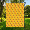 Colorful Hot Dog Pattern Print Garden Flag