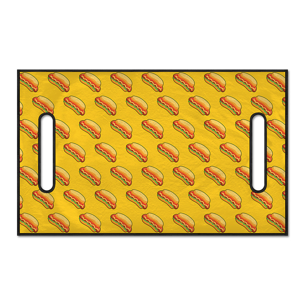 Colorful Hot Dog Pattern Print Golf Cart Seat Cover