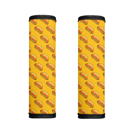 Colorful Hot Dog Pattern Print Handle Covers